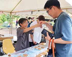 山の手ふれあいまつりの様子