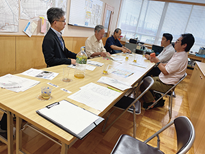 荻川小学校　協議会の様子