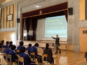 亀田中学校食育ミニフォーラム写真2