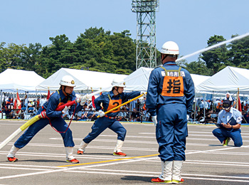 消防大会写真