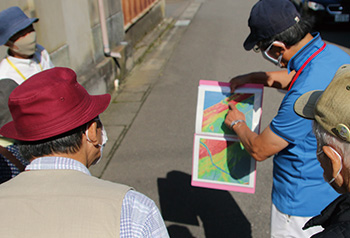 内野町文芸の故郷まち歩き