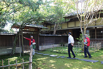 中原邸秋の一般公開とまち歩き