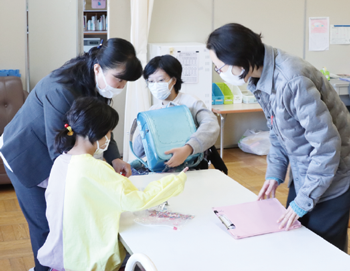 登校の様子